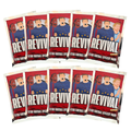 10x packs of Revival Cards all stacked up together